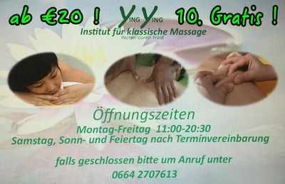Wien;ying;Klassische Massage;l-Massage